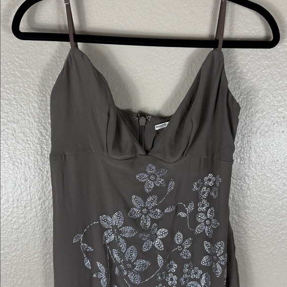 House of CB Blanca Smoke Crystal Embellished Midi Dress - Picture 5 of 14